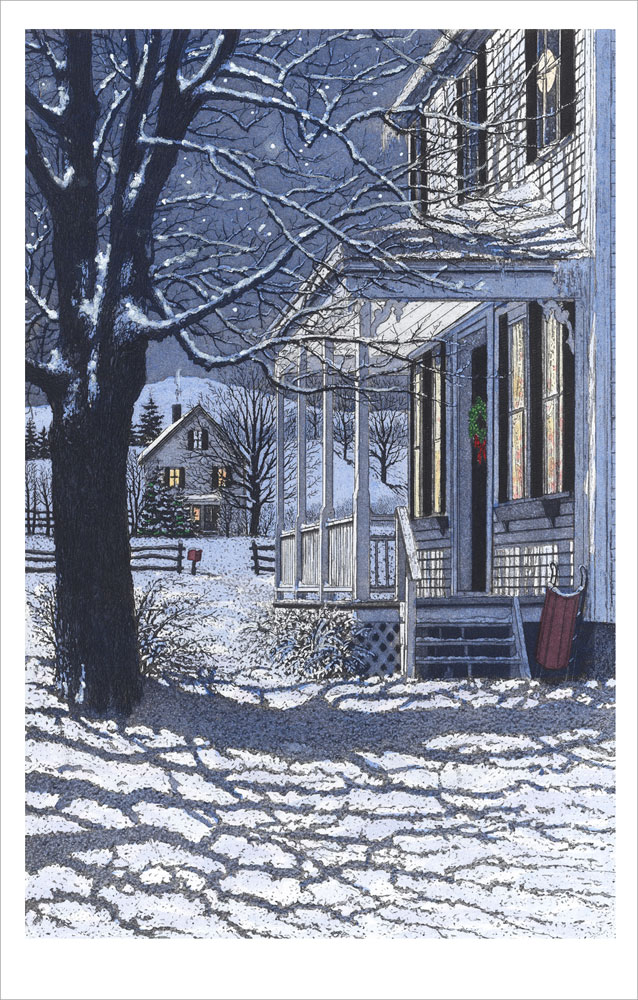 キャロル・コレット 絵画 (版画/ジクレー) Fresh Fallen Snow 9364