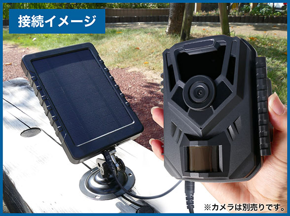 RD-4761 電池式トレイルカメラ MOVE SHOT AT-1専用ソーラーパネル BS