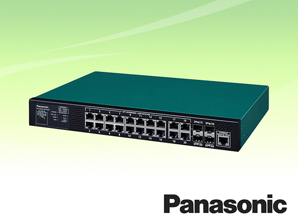PN261693D Panasonic レイヤ2 PoE給電スイッチングハブ GA-MLD16TPoE+: