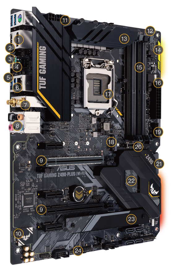 TUF GAMING Z490-PLUS (WI-FI)｜Motherboards｜ASUS USA