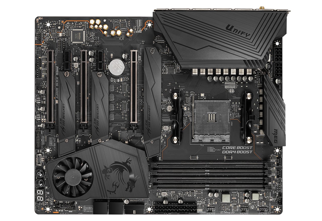 MEG X570 UNIFY | MSI マザーボード AMD X570チップセット | 株式会社