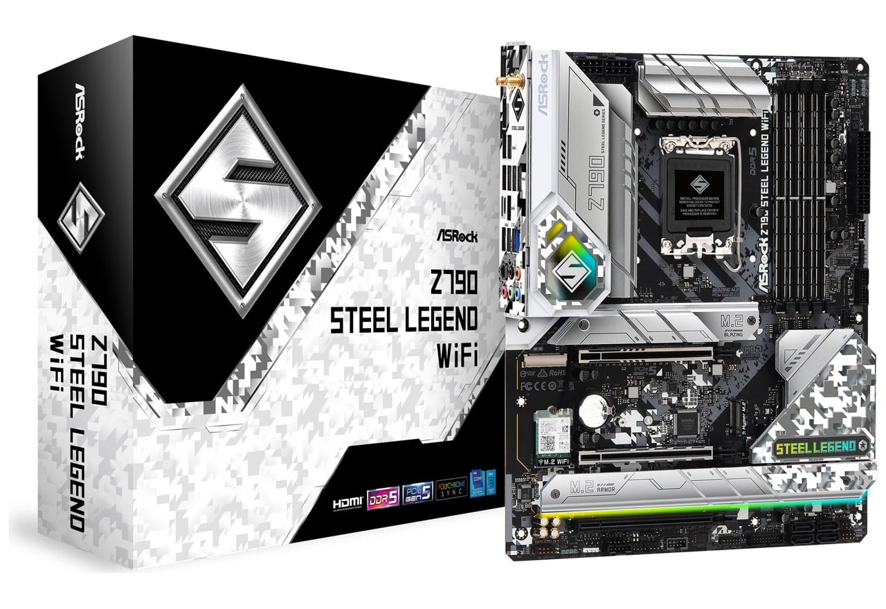 Z790 Steel Legend WiFi | ASRock マザーボード Intel Z790チップ