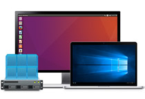 DiskStation DS918+ | Synology ビジネス向け 4ベイオールインワンNAS