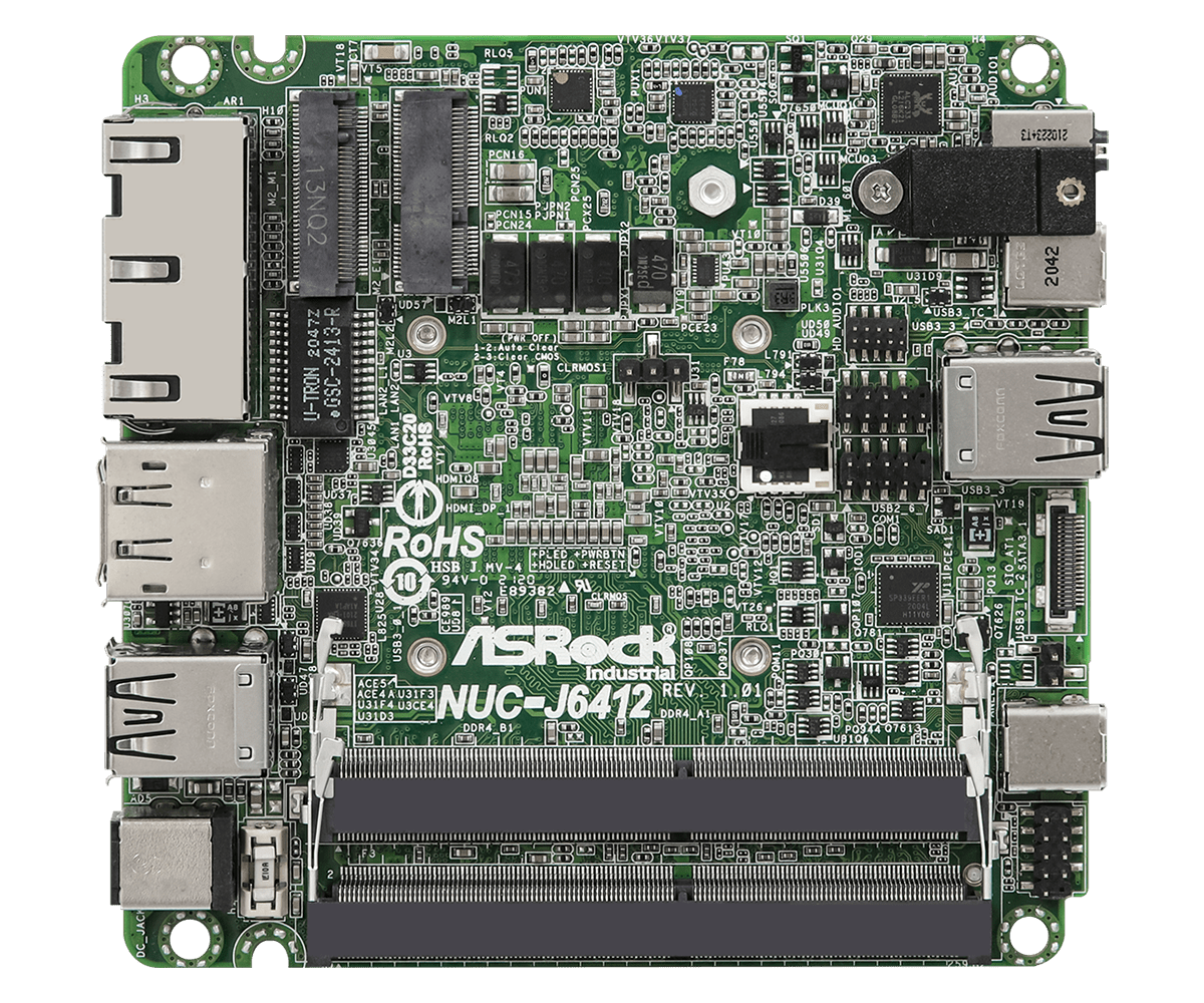 ASRock Industrial - NUC-J6412