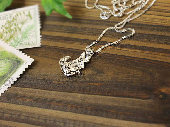 バイキング船型 銀製装飾品セット (卓上 塩または辛子入れ