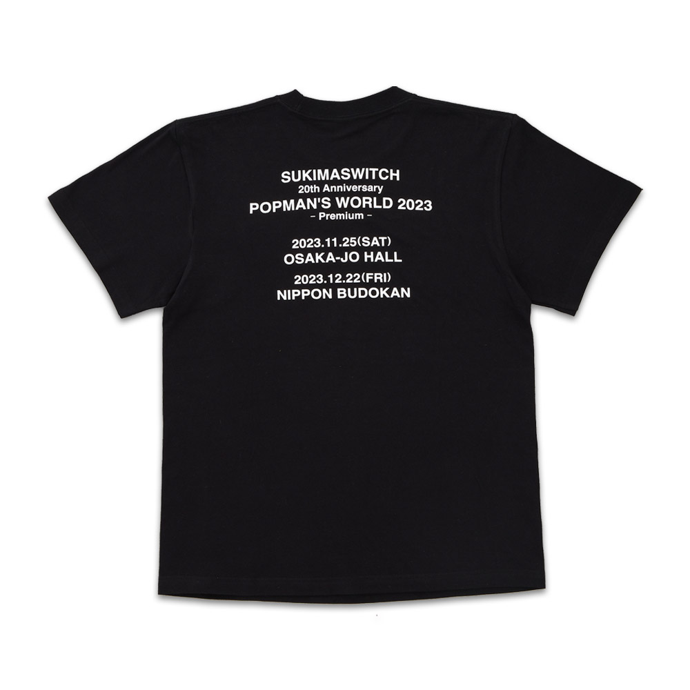 PMW Premium ロゴTシャツ / ブラック | スキマスイッチ | Augusta