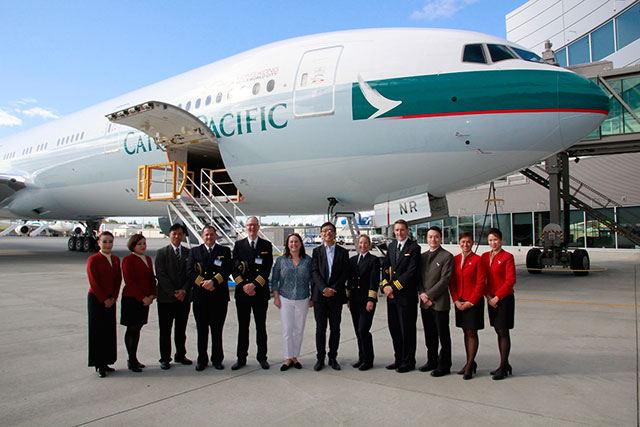 キャセイパシフィック航空、70機目の777