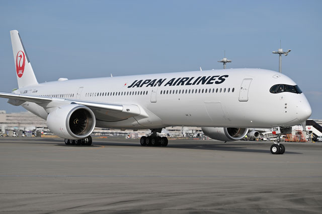 JAL、A350-1000 3号機就航 24年度に8機体制