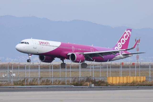 航空機・ヘリコプター Pheonix400 Peach A321neo JA910P 航空機