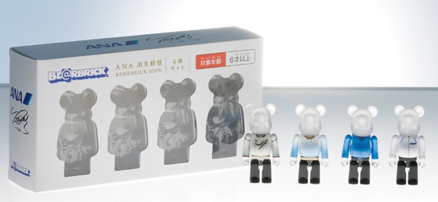 ANA、羽生結弦選手のクマ型フィギュア 公式グッズ第4弾、7月から