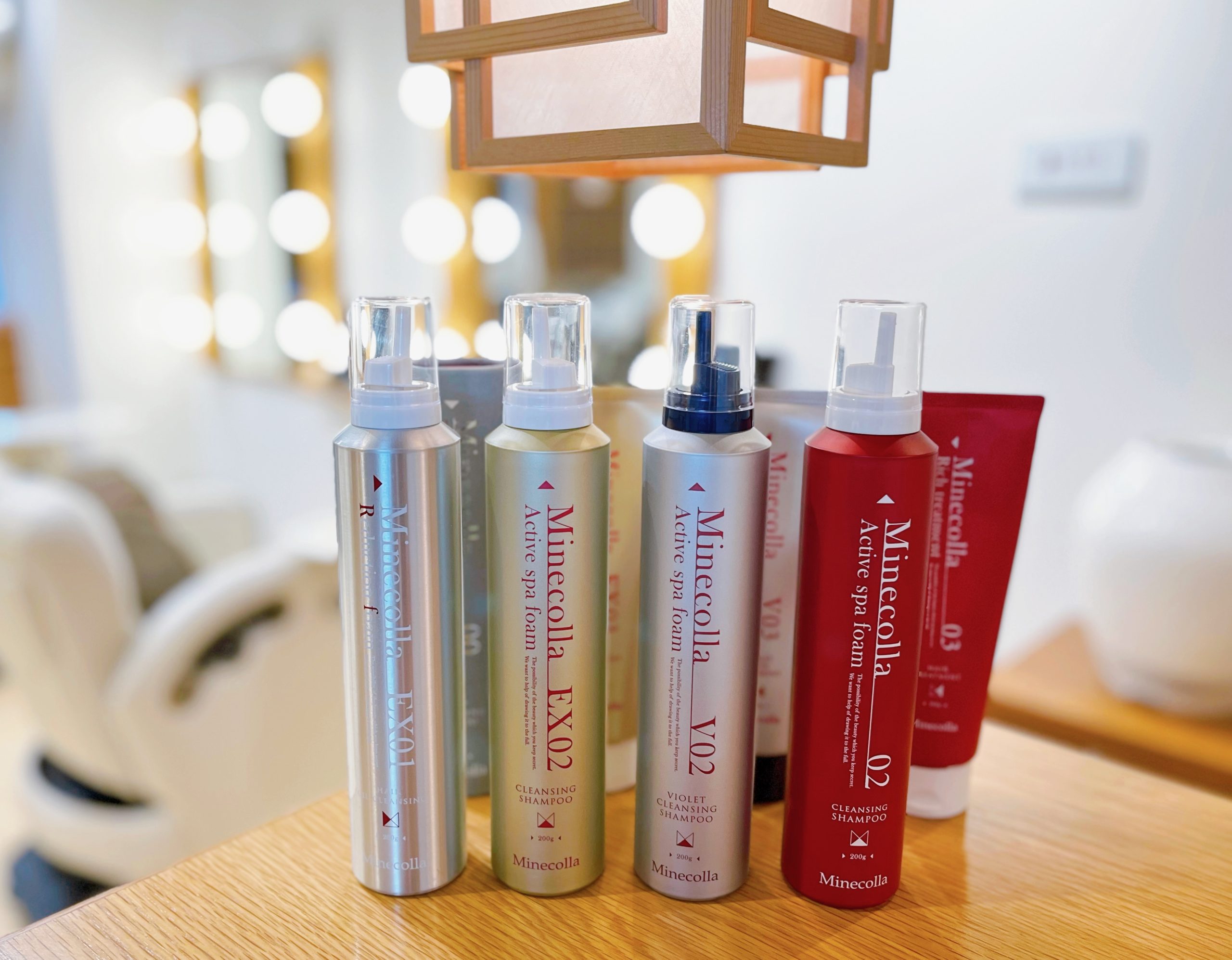 ミネコラ直営店ならではの豊富な商品ラインナップ｜ミネコラサロンAVE