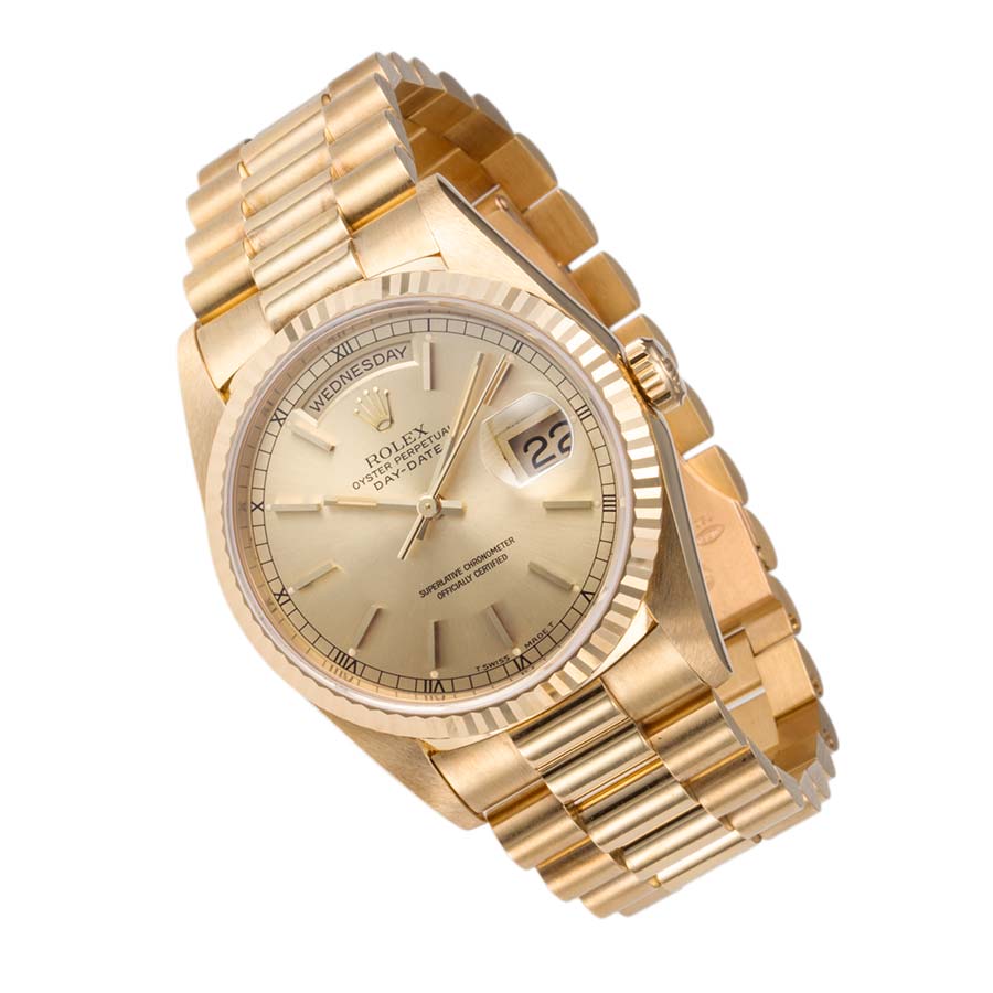ロレックス デイデイト [18238] シャンパンゴールド | アルファオメガ