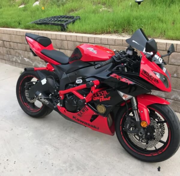 ZX6R 足掛けや車体をガードするサブケージ-ON-POINT｜AxxL