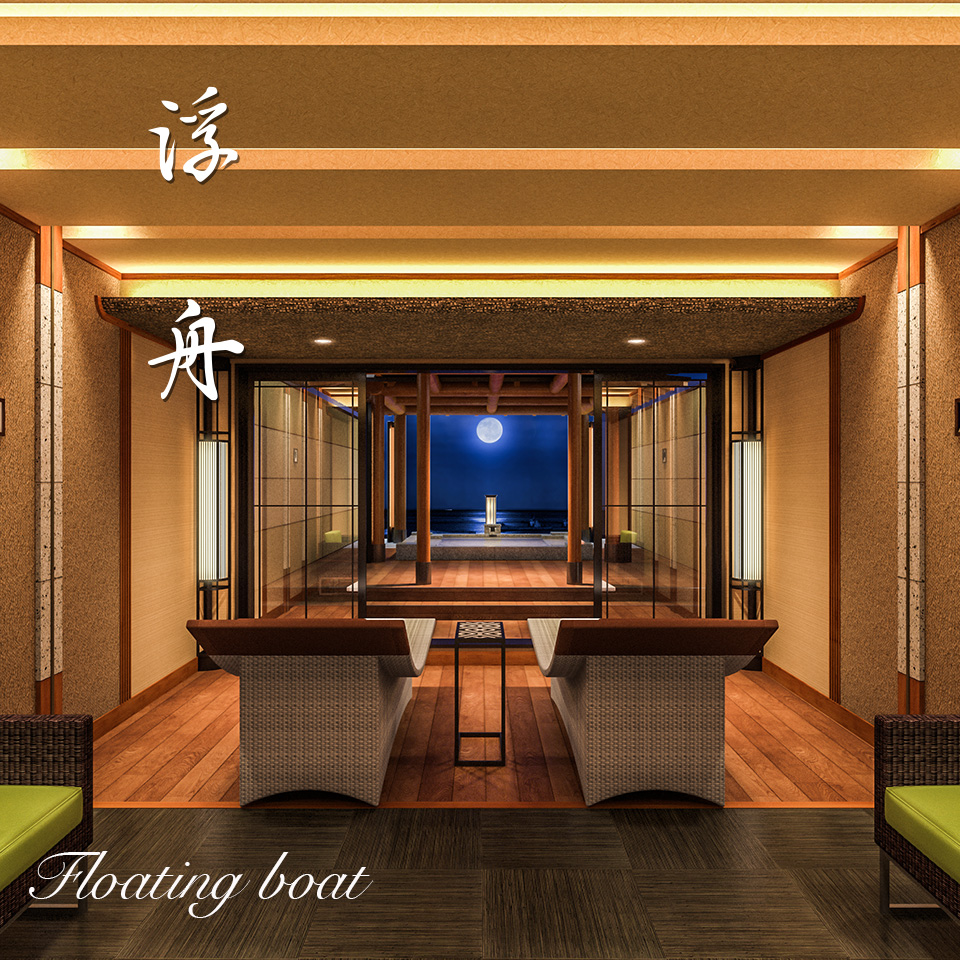 伊豆の絶景貸切露天風呂・プライベートガゼボ ｢ときの凪｣ | 伊豆北川