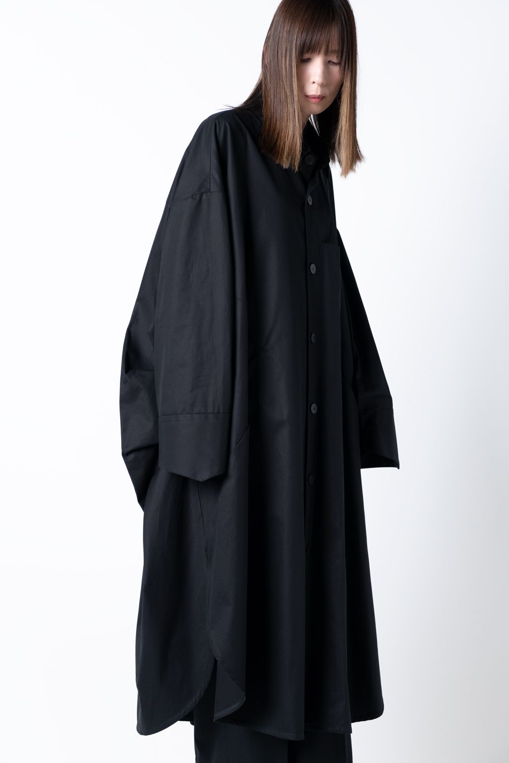 VU - 【23AW】long coat [BLACK] - ロングコート [ブラック] / vuy-a23