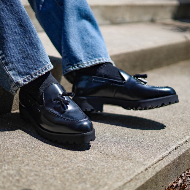 KENFORD ケンフォード タンク ソール タッセル ローファー｜BORN FREE