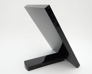 CHANEL シャネル ノベルティ 2WAY ハンドミラー スタンド手鏡 ブラック