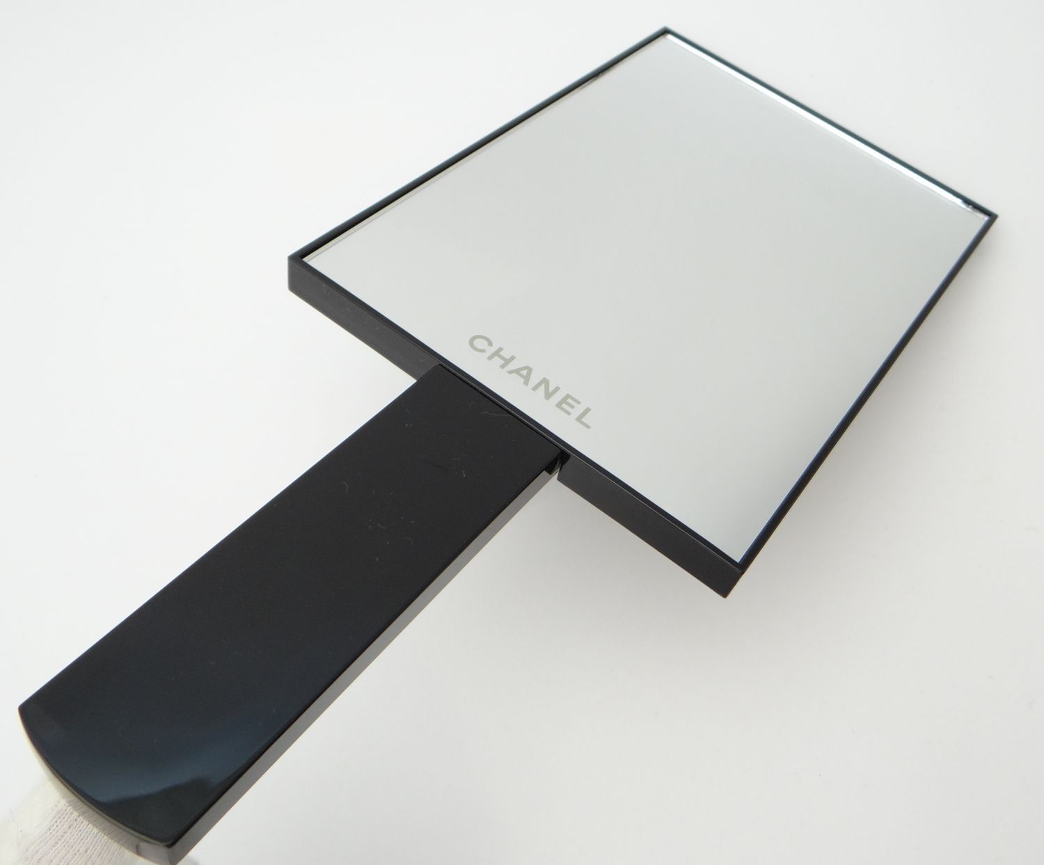 CHANEL シャネル ノベルティ 2WAY ハンドミラー スタンド手鏡 ブラック