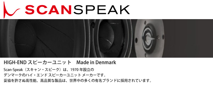 Scan-Speak Classic D2905/970000 1インチ ソフトドーム 「6Ω」（ペア