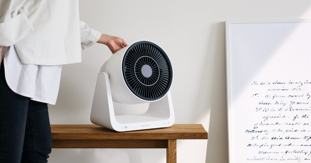 風の使い方 | GreenFan C2 | BALMUDA（バルミューダ）公式サイト