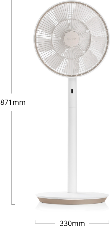 スペック | The GreenFan | BALMUDA（バルミューダ）公式サイト