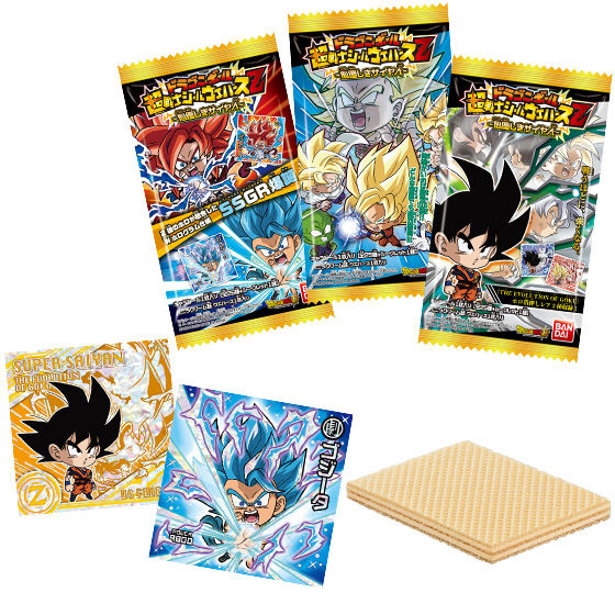 ドラゴンボール超戦士シールウエハースZ 心優しきサイヤ人｜発売日