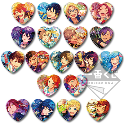 とるパカ！あんさんぶるスターズ！～ハート型缶バッジ～│株式会社