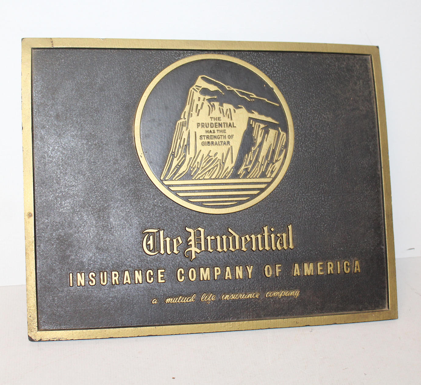 Bargain John's Antiques | Advertising Insurance Sign - Prudential