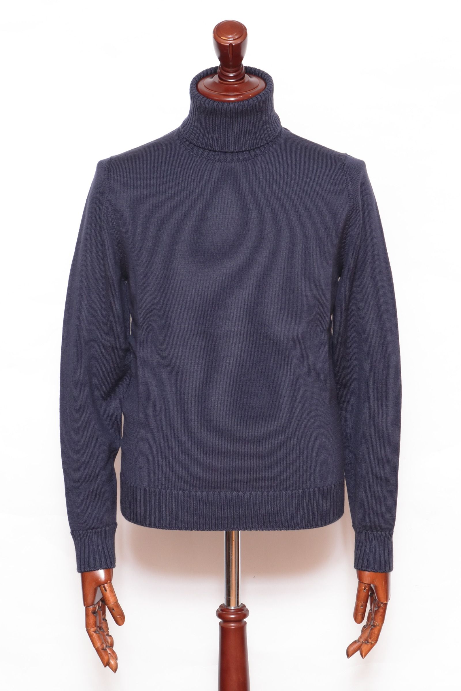 Drumohr - 8ゲージ ミドルゲージ タートルネック ニット セーター