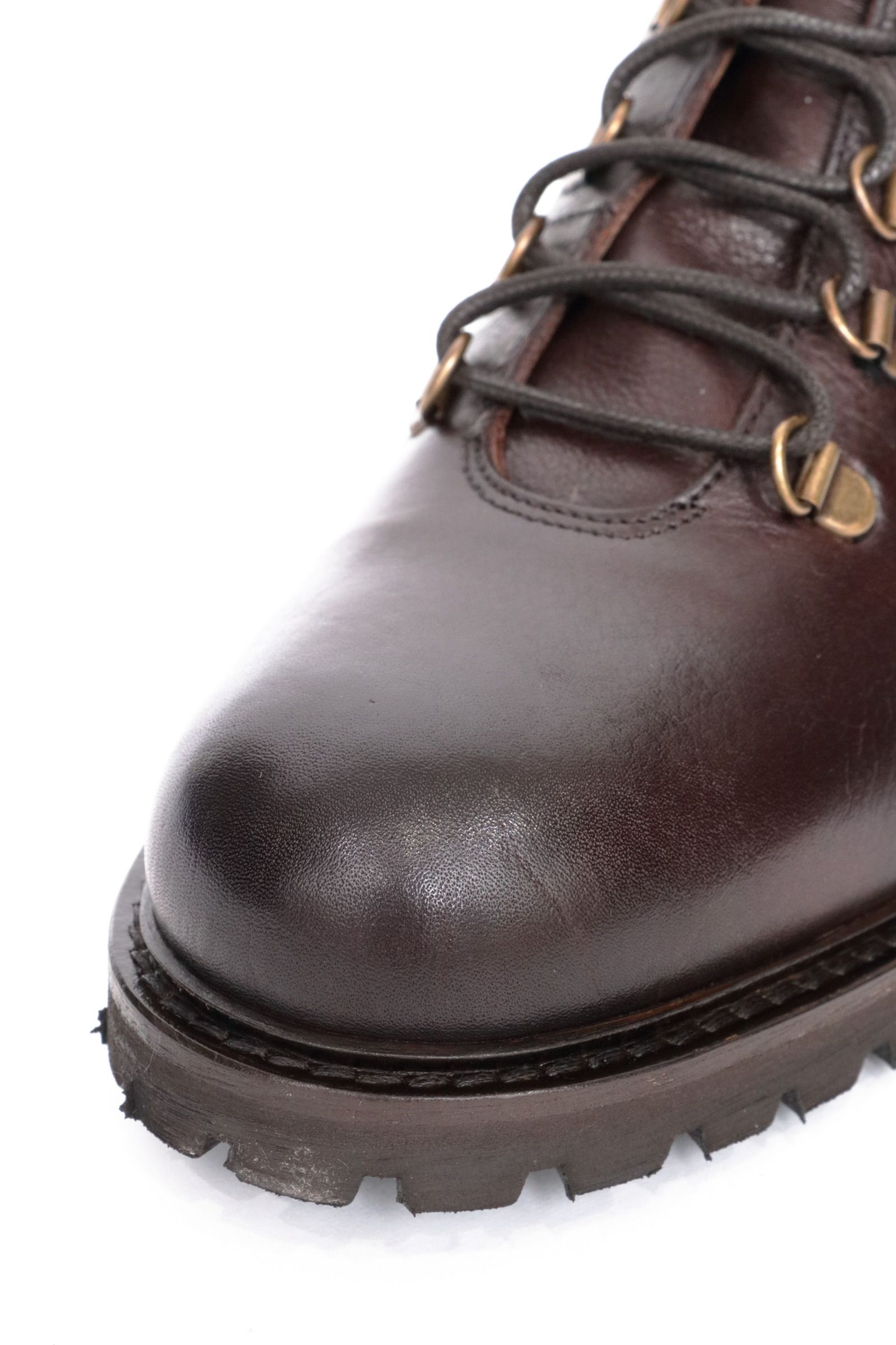 WINDPORT カーフレザー レースアップブーツ / ブラウン | BEKKU HOMME