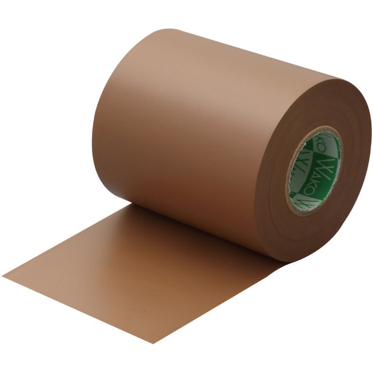KP-75-BR｜光沢キャンバステープ ブラウン 幅75mm×15m｜ベストパーツ