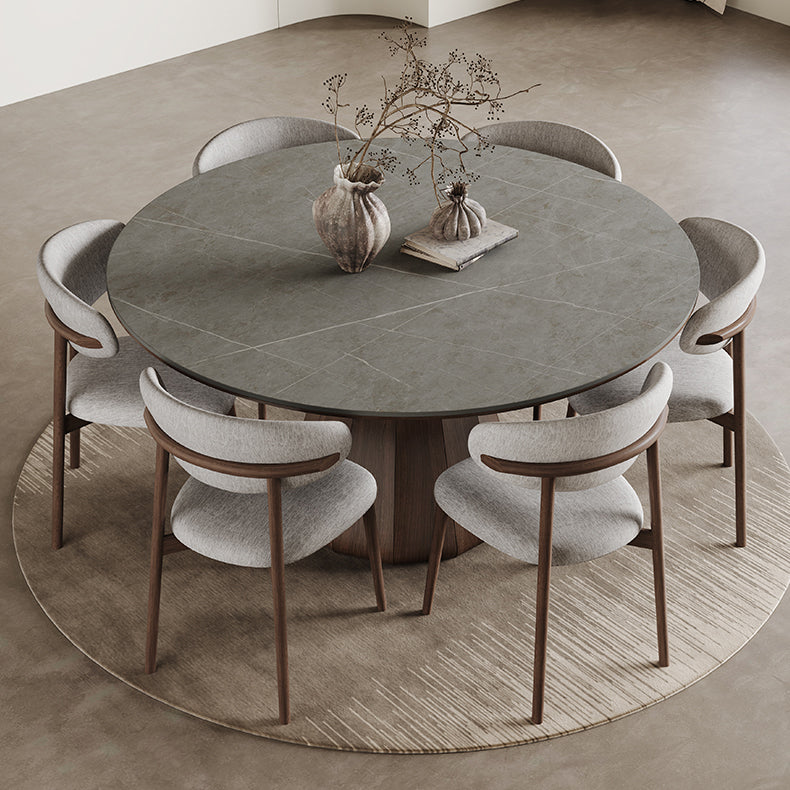 丸テーブル/セラミック天板/ラウンドテーブル hagst-1825