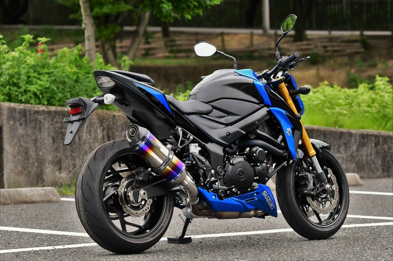 GT-CORSA ヒートチタン スリップオン：GSX-S750 ABS：2017〜：政府認証