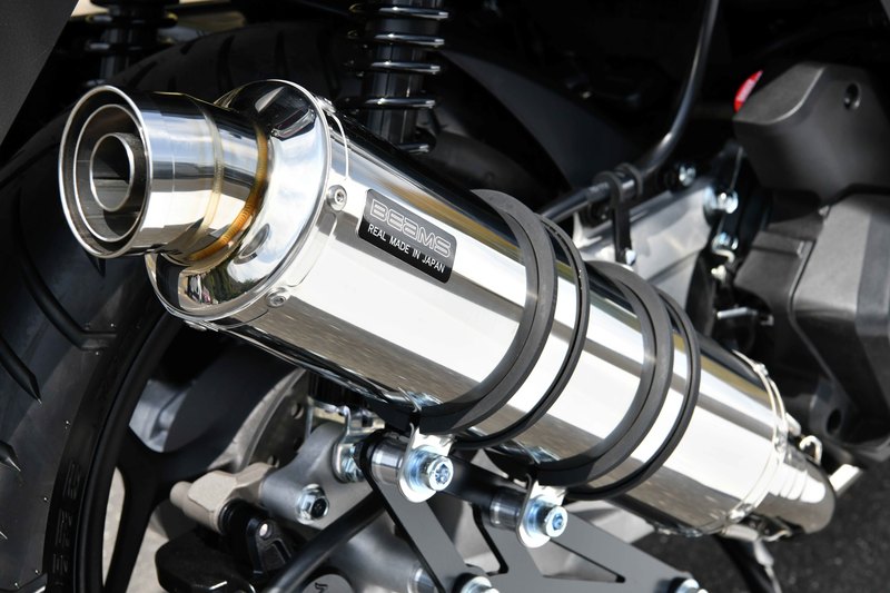 R-EVO ステンレス フルエキゾースト：PCX160：2023〜：政府認証 ｜ BEAMS