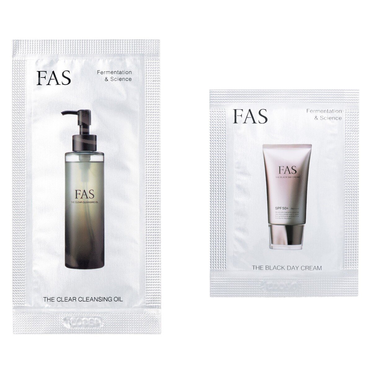 発酵エイジングケア「FAS」のクレンジングオイル＆薬用UVデイクリーム