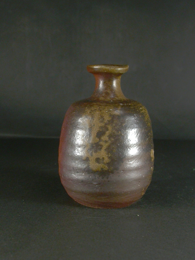 備前焼 登窯 備前焼窯元木村興楽園 15代木村 長十郎友敬 共箱付き黄