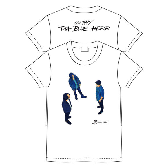 12/18いっぱいまで】THA BLUE HERB / 結成25周年記念Tシャツ “TRUE