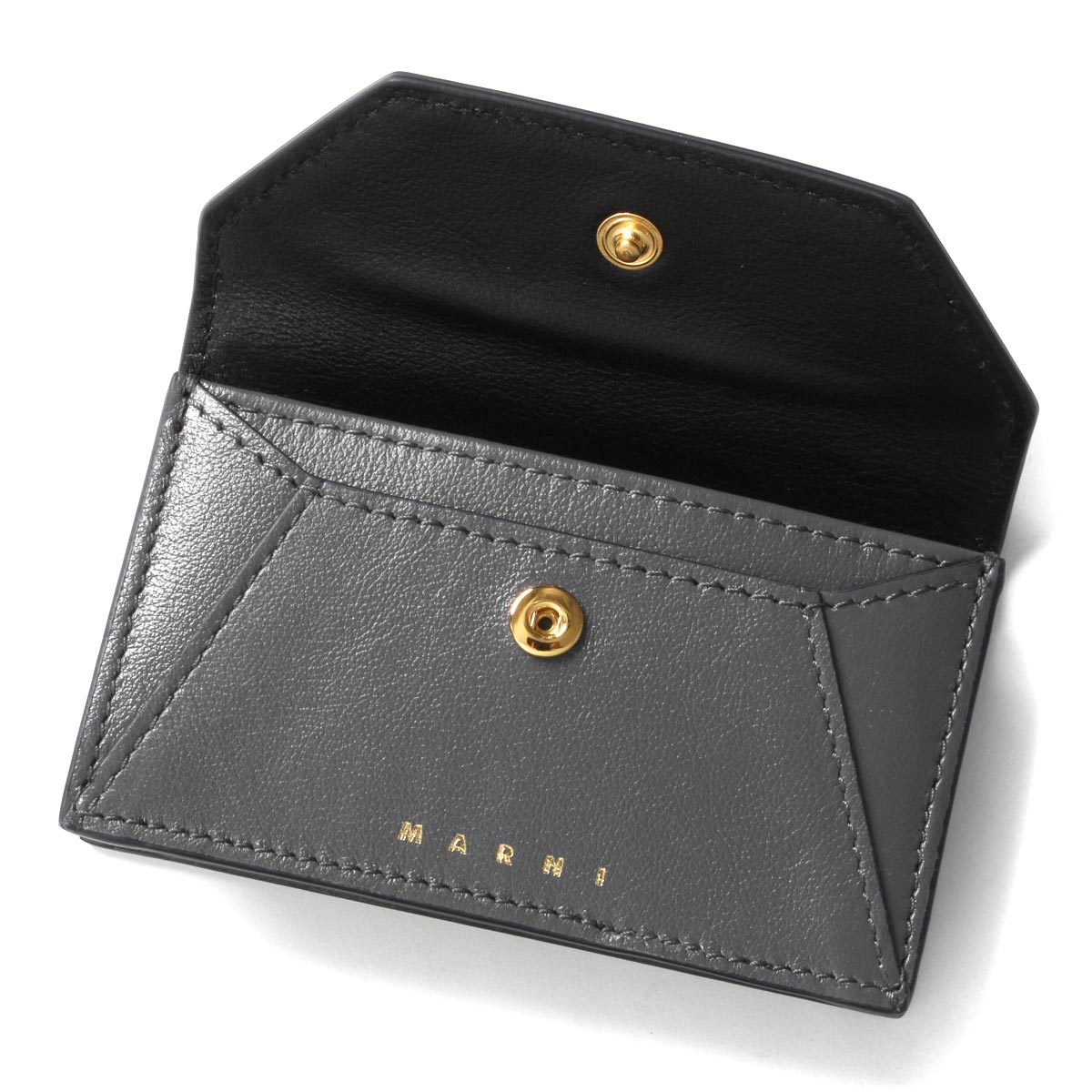 マルニ カードケース/名刺入れ レディース バイカラー マーキュリー