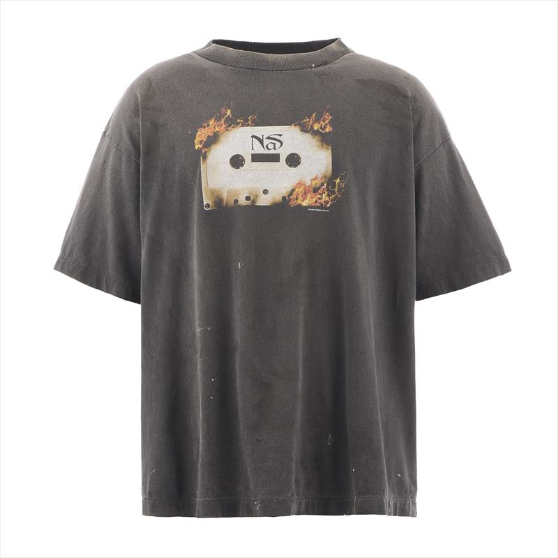 SAINT Mxxxxxx x NAS NAS_SS TEE Black