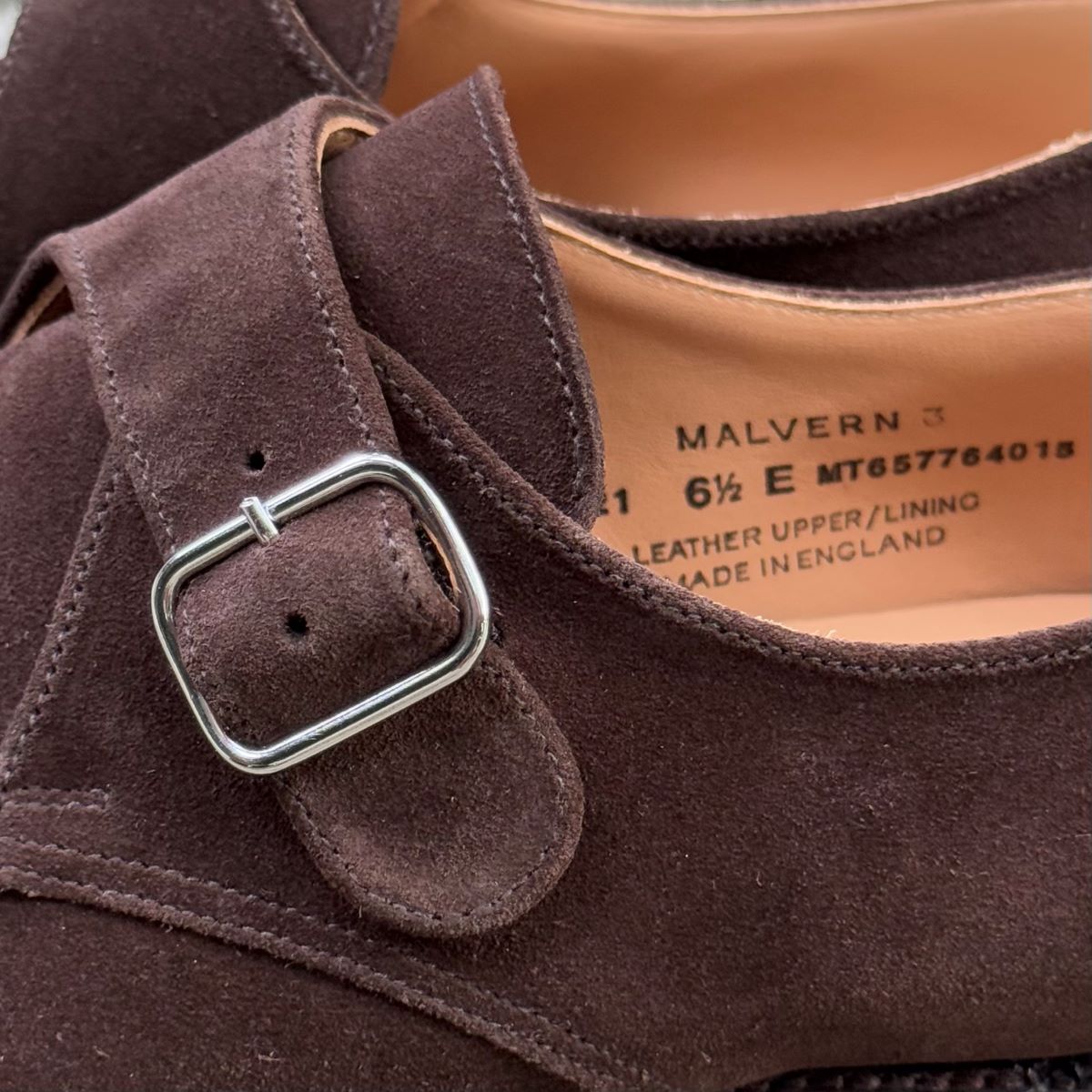 クロケット＆ジョーンズのシングルモンク『MALVERN3』 | Trading Post