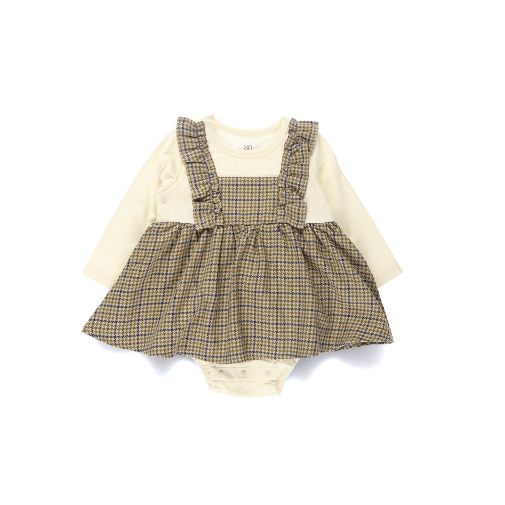 ベビー/おそろい】チェック柄カバーオール 2024秋冬 ｜子供服&ベビー服