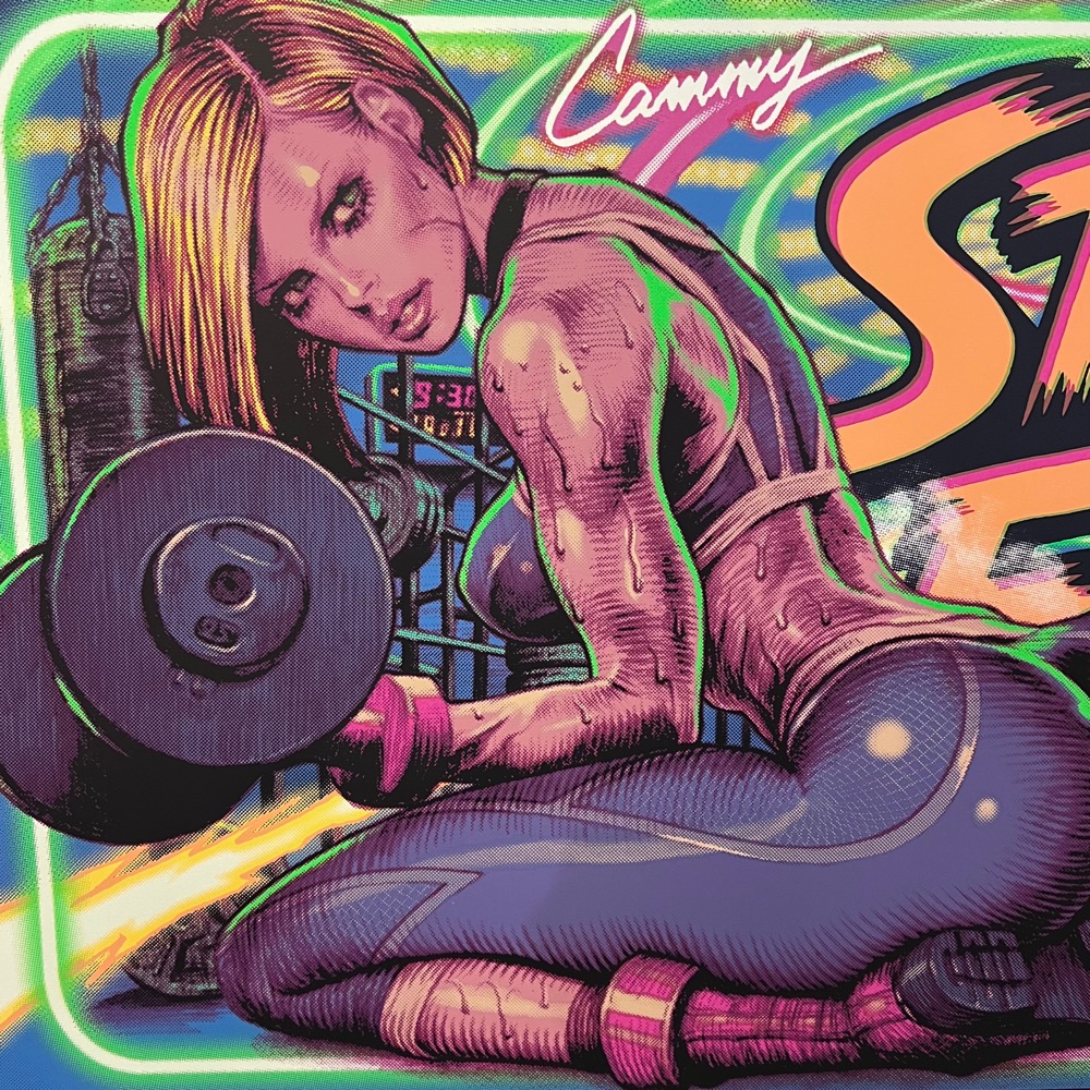 Street Fighter × Rockin'Jelly Bean Series3 “CAMMY” SILK SCREEN