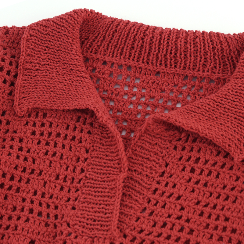 220SS-02 ポロシャツセーター 1200 エスニックデニム2 - ごしょう産業