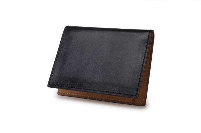 THIN BRIDLE(シンブライドル) 通しマチ名刺入れ｜ブライドルレザー｜最