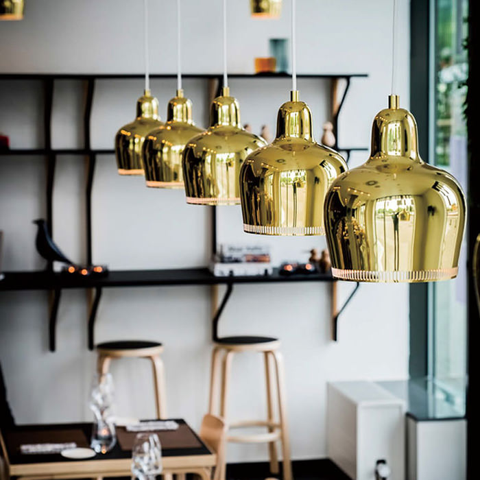 A330S ゴールデンベル・ブラス ペンダントライト｜artek｜照明の