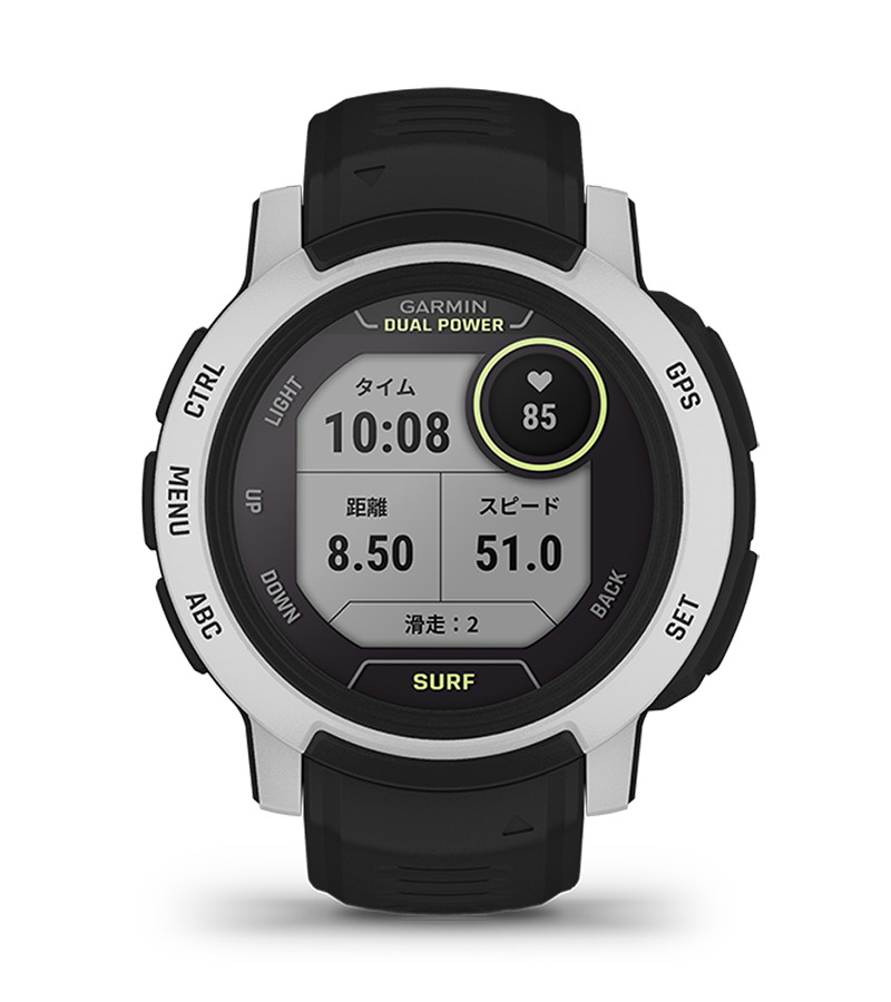 Instinct 2 Dual Power Surf Edition | スマートウォッチ | Garmin 日本