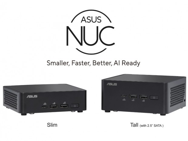 ASUS、Intel Core Ultra搭載の小型デスクトップPC「NUC 14 Pro」正式