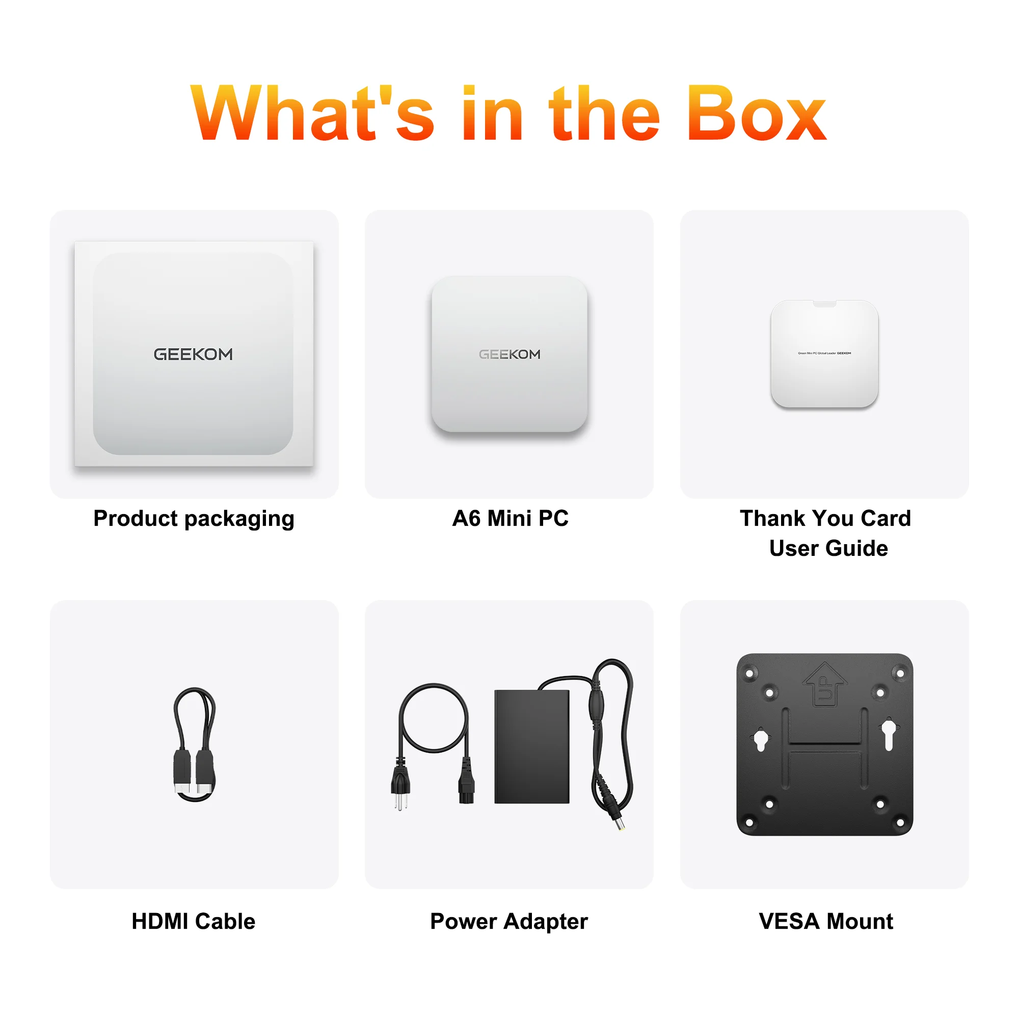 GEEKOM A6 Budget Mini PC - AMD Ryzen 7 6800H & Radeon 680M GPU