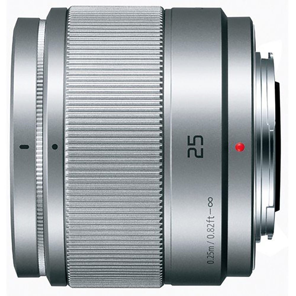 Panasonic(パナソニック) LUMIX G 25mm F1.7 ASPH. シルバー H-H025-S