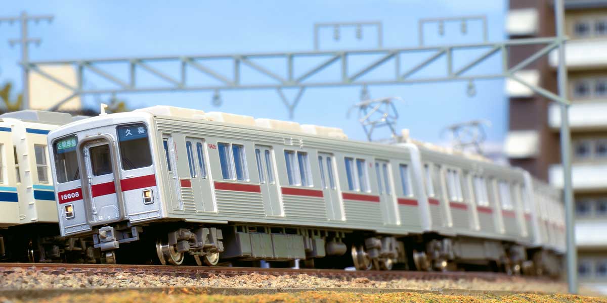 30457＞東武10000型（未更新車・伊勢崎線・旧ロゴ）6両編成セット